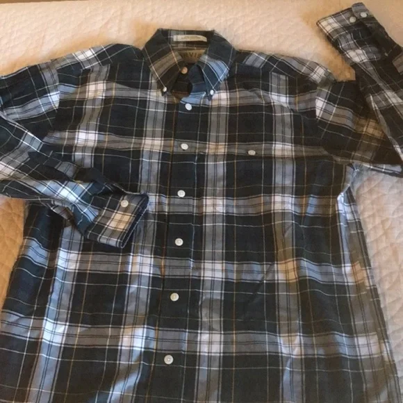 Orvis Men’s Plaid Button Down Shirt Large - Picture 7 of 7